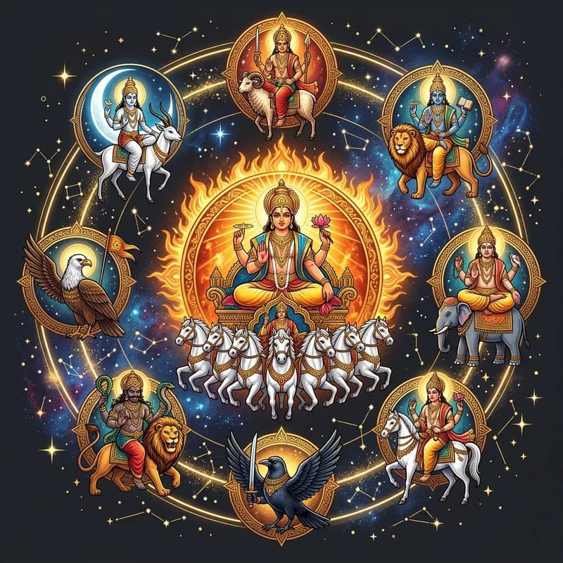 Navagraha planetary deities in Vedic astrology